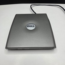 Dell External DVD CD-RW Drive D/Bay PD01S Latitude Precision Grey Vintage picture