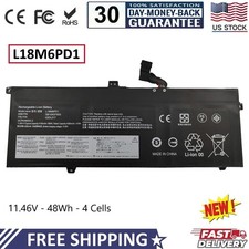 ✅L18M6PD1 L18C6PD1 48WH BATTERY FOR LENOVO THINKPAD X13 X390 X395 SERIES 02DL017 picture