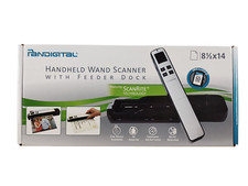 Pandigital Handheld Wand Scanner w/ Feeder Dock Red New Sealed picture