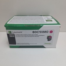 NEW - LEXMARK 80C1HM0 High Yield MAGENTA TONER 801HM - CX410 CX510 Sealed Box picture