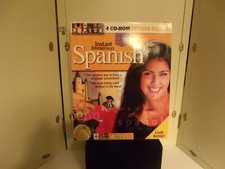 Instant Immersion Spanish - The Euro Method 4 CD Set Great Condition Topics picture