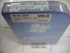 Microsoft Windows 7 Professional Full 32 & 64 Bit DVD MS WIN PRO=NEW SEALED BOX= picture