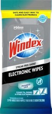 Windex Electronic Cleaning Wipes Anti-Static Ammonia-Free Screen-Safe 25 Count picture