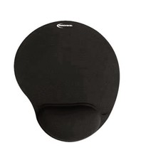NEED GONE Innovera® Mouse Pad w/Gel Wrist Pad, Nonskid Base, Black picture