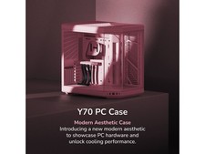 HYTE CS-HYTE-Y70-SM Strawberry Milk ABS / Steel / Tempered Glass Dual Chamber picture