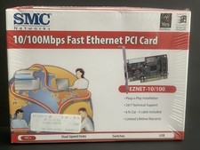SMC Networks EZNET 10/100Mbps Fast Ethernet PCI Card NIB Factory Sealed picture