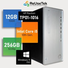 HP Pavilion TP01-1016 Intel i5-10400 2.90GHz 12GB RAM 256GB NVMe WiFi+BT Win 11P picture