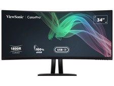 ViewSonic-New-VP3456A _ VIEWSONIC 34IN COLORPRO 21:9 CURVED UWQHD MONI picture