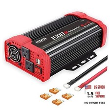 Car Power Inverter 12V DC to 110V AC Car Converter Charger Adapter with 1500W picture