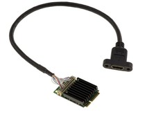 HDMI Graphics Card 1080P mPCIe Mini PCIe Full Size - Chip Silicon Motion SM750 picture
