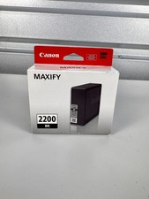 Canon PGI-2200 Black Ink Cartridge 9291B001 OEM Open Box Sealed Bag MAXIFY picture
