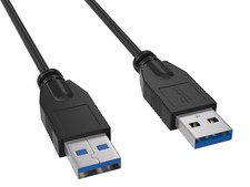 15ft SuperSpeed USB 3.0 Cable Type A to Type A Male to Male, Up to 4.8 Gbps, ... picture