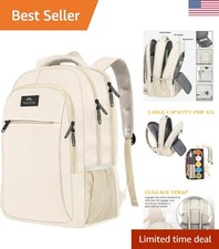 Elegant 15.6 Inch Laptop Backpack for Safe Travels - Anti-Theft & Comfortable picture