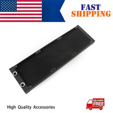 OCOCOO Radiator 360 G1/4 PC 12 Waterway Aluminum Cooler System USA Fast Delivery picture