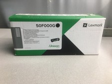Lexmark 50F000G Black Toner Cartridge - New in Box picture