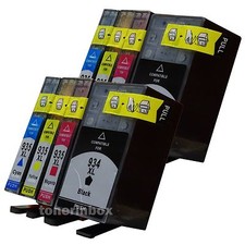 8pk Compatible 934XL 935XL Ink Cartridge For Officejet 6812 6830 6815 6835 6230 picture