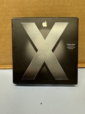 Apple Mac OS x 10.4.6 Tiger Family Pack DVD Software Used Good Condition picture