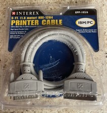 INTEREX 6 ft. Switch Box Cable connect computer to data switch IBM/PC EPP-103/6 picture