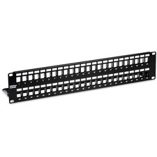 48-Port HD Patch Panel with Cable Management picture