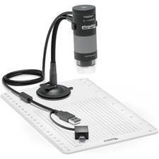 Plugable USB Digital Microscope 250x, 2MP Micro Camera with Flexible Arm Stan... picture