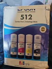 Epson 512 Combo Pack C M Y PB Color Bottles picture