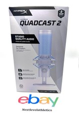 HyperX QuadCast 2 Frost White - USB Condenser Microphone AN1D9AA Factory Sealed picture