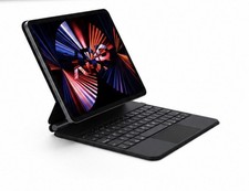 Runelk Magnetic Suspension Keyboard Case for iPad 10th Generation Touchpad Black picture