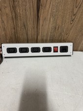 4 Outlet IEC C13 Rack Mount PDU Power Distribution Unit w/ Power Switch Untested picture