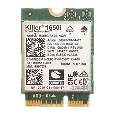 Killer Series for Intel AX1650i WiFi 6 Gaming Adapter Upgrade | CNVio2 M.2 WiFi picture