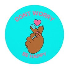 Don't Worry, Be Happy Mouse Pad  picture