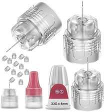 Plus Pen Tips, 33G x 4mm, Ultra-Fine, Twist-On Design, 100 Count picture