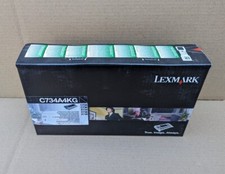 Genuine Lexmark C734A4KG Black Toner Cartridge Return Program Toner Cartridge picture