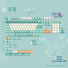 Honkai Star Rail 140 Keycaps Firefly PBT Dye-sub Keycaps for Cherry MX Keyboard picture
