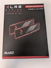 PNY XLR8 Gaming MAKO 32GB 2x16GB DDR5 6200 CL42 XMP 3.0 Intel AMD RAM picture