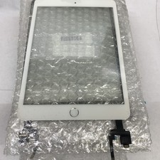LOT of 25 Digitizer Connector Pre-Soldered w/ Home Button for iPad Mini 3 White picture