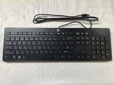 HP USB Slim KB Win 8 US - SK-2120 Keyboard 803181-001 picture