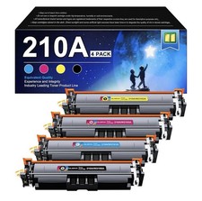 210A 210X Toner Cartridges 4 Pack | Replacement for HP 210A 210X Compatible picture