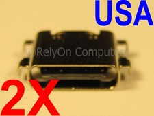 2x Charging Port Replacement for Acer Tablet USB Type-C / Micro  Many Models USA picture