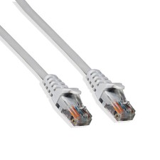 15ft Cat5e Cable Ethernet Lan Network White RJ45 Patch Cord Internet (50 Pack) picture