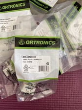 Ortronics OR-63700006 TracJack 1/F Connector, Fog White picture