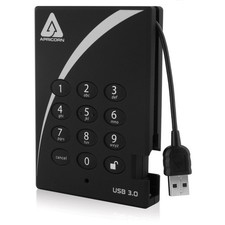 Apricorn Mass Storage A25-3Pl256-2000 2Tb Aes-Xts Padlock Secure Usb 3.0 256Bit picture