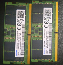 Samsung 32GB (2x16GB) DDR5-5600 PC5-5600B 262-Pin SO-DIMM Non-ECC picture