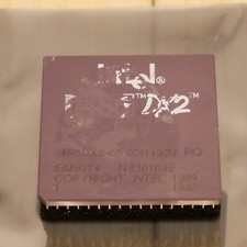 Vintage Intel 486 A80486DX2-66 66 MHz IBM9314 CPU Tested & Working 05 picture