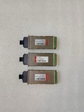 Lot of 3 Fiberstore Transceiver Module X2-10GLR-31 picture