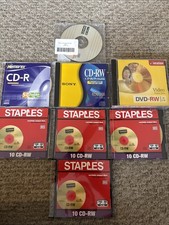 Imation DVD-RW 4x 2 Hours pack of 3 CD-RW CD-R Lot picture