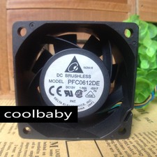  DELTA PFC0612DE 6CM 60MM 6038 DC 12V 1.68A server inverter Cooling FAN picture