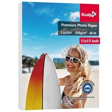 Koala Premium Luster Photo Paper 11x17 66lb Inkjet Printer 50 Sheets 250gsm picture