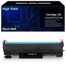 1PK CRG125 3484B001 Toner cartridge Compatible for Canon 125 imageCLASS LBP6030w picture