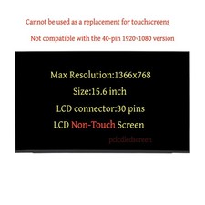 For Innolux N156BGA-E53 Dell PN DP/N 07XMDT 7XMDT HD 1366x768 30pin LCD Screen picture