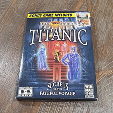 Hidden Mysteries Titanic Secrets Fateful Voyage PC/Mac CD-ROM picture
